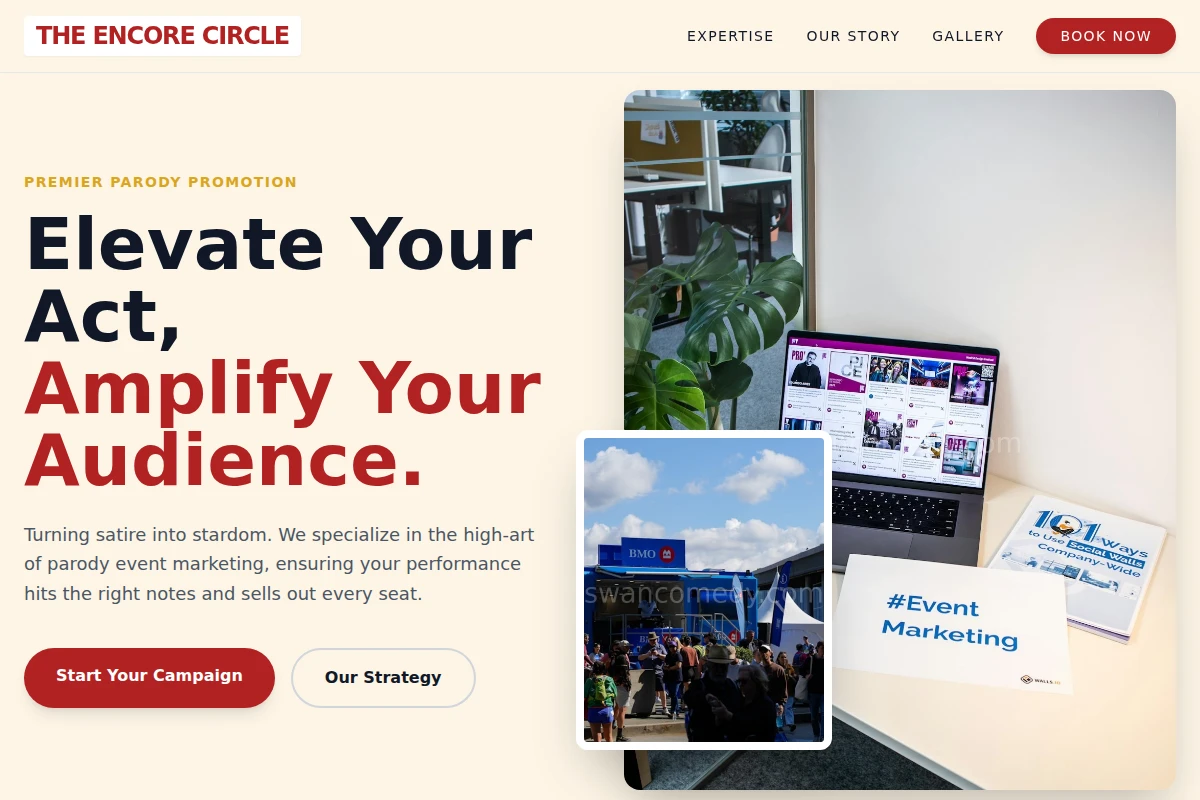 Parody Event Marketing