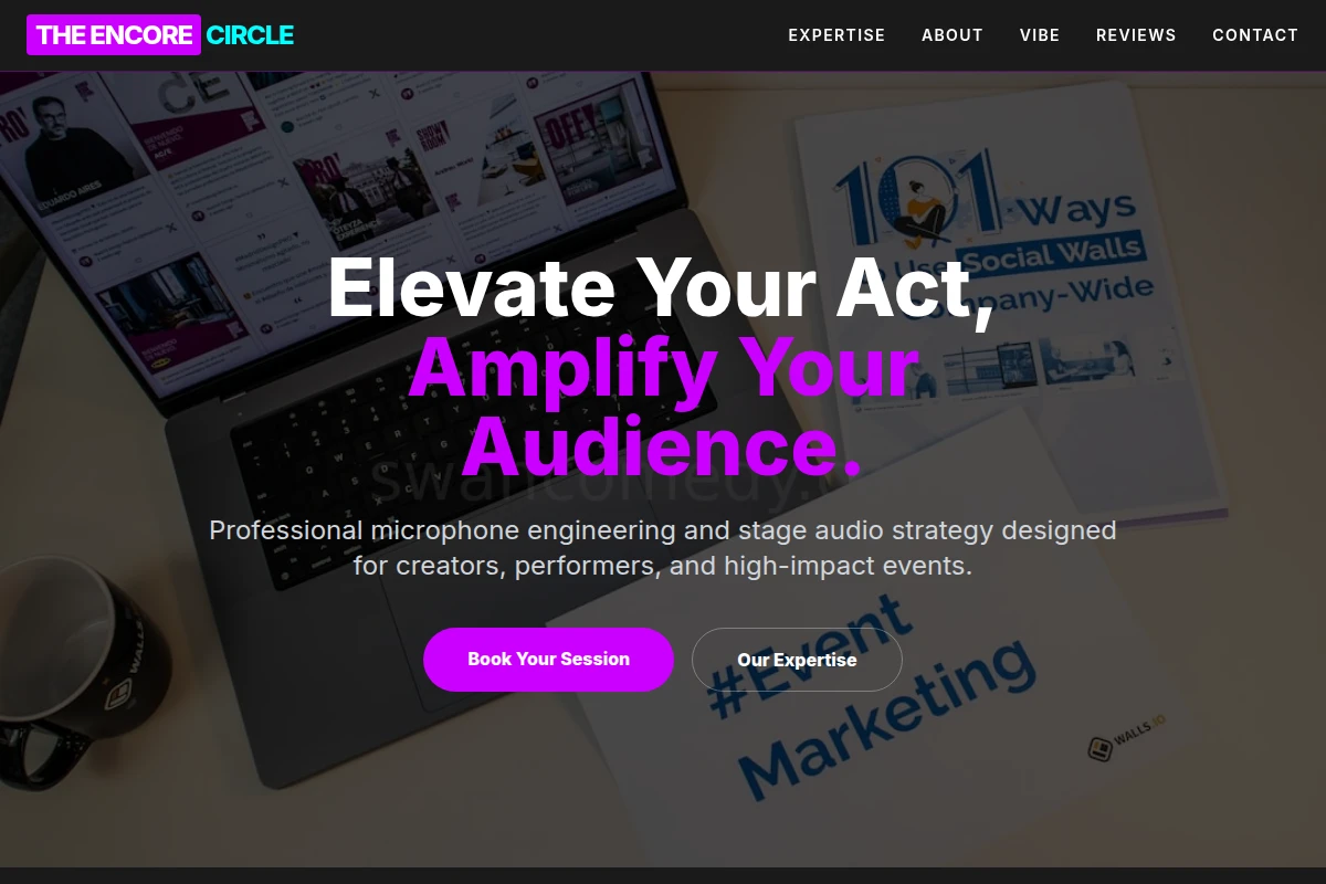 Microphone Event Marketing