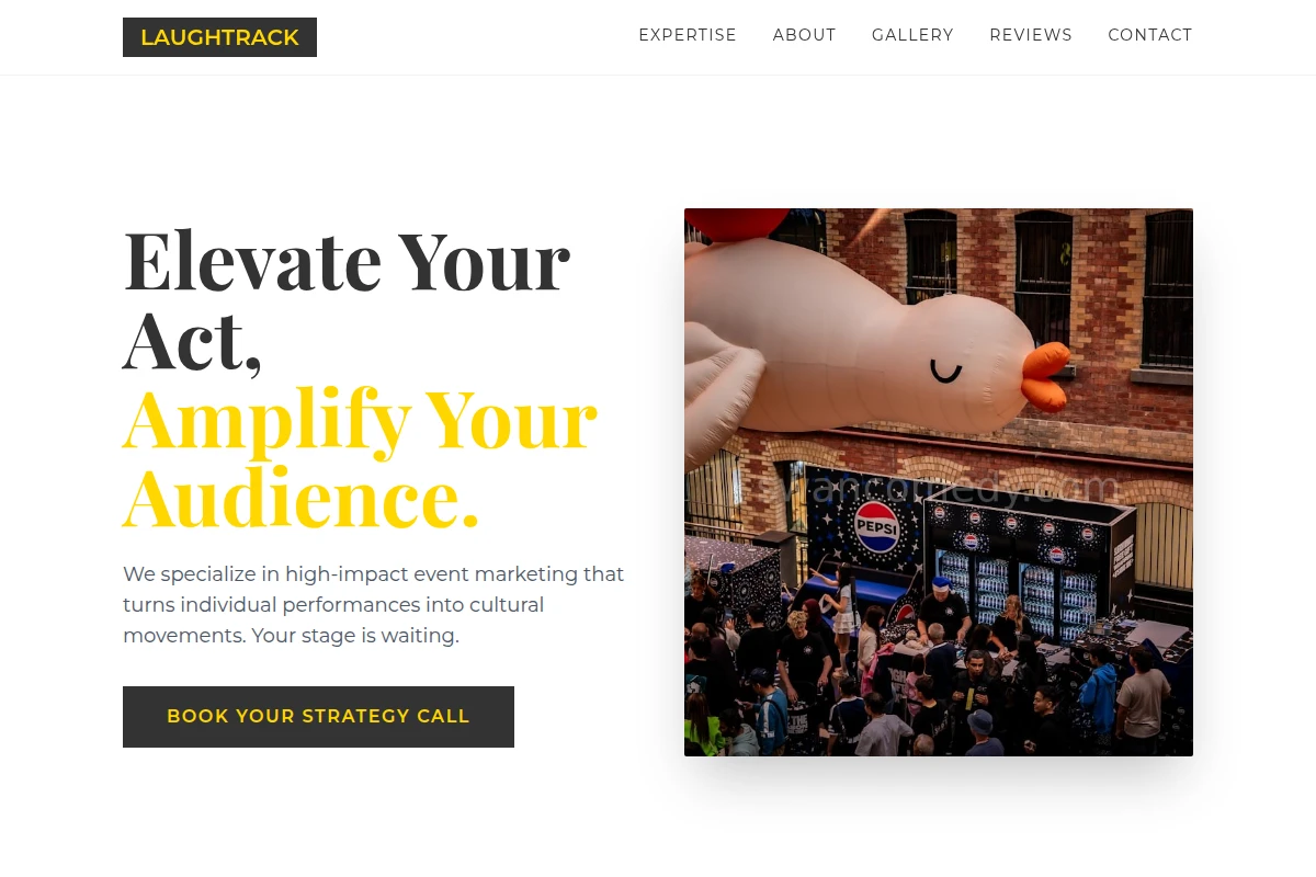 LaughTrack Event Marketing
