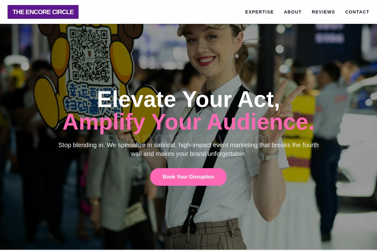 Satire Event Marketing