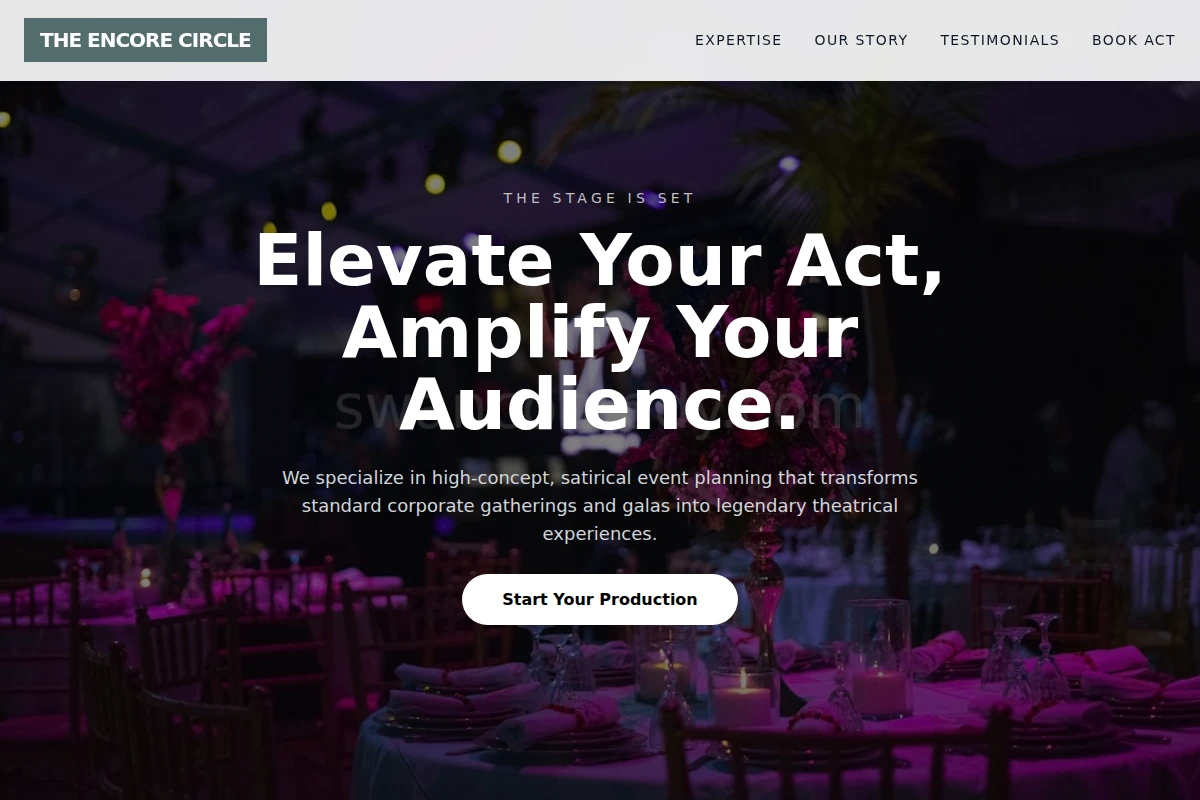 Parody Event Planning