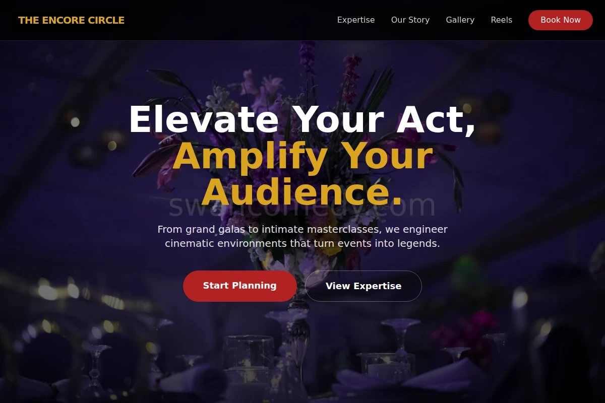 Reel Event Planning