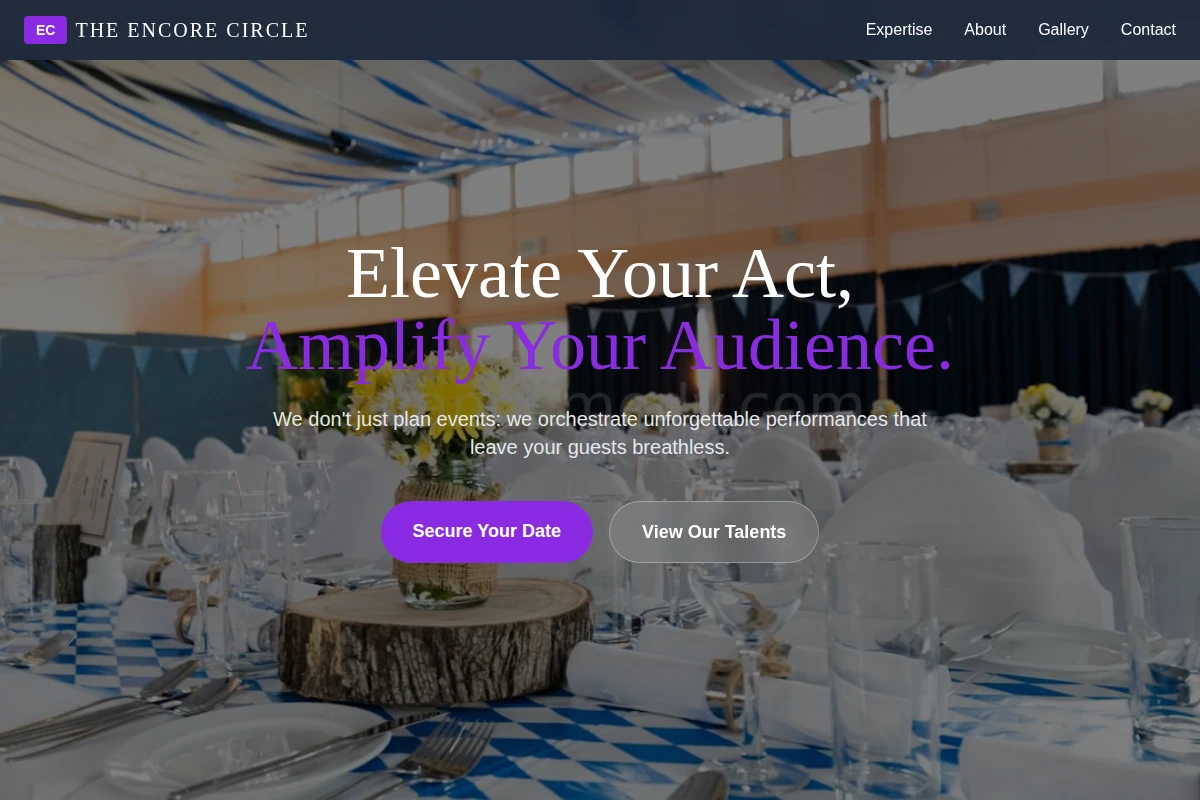 Act Event Planning