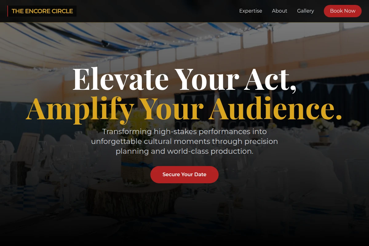 Performance Event Planning