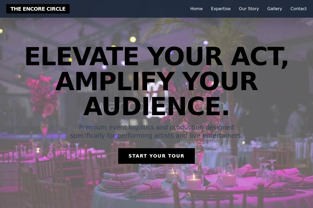 Gig Event Planning