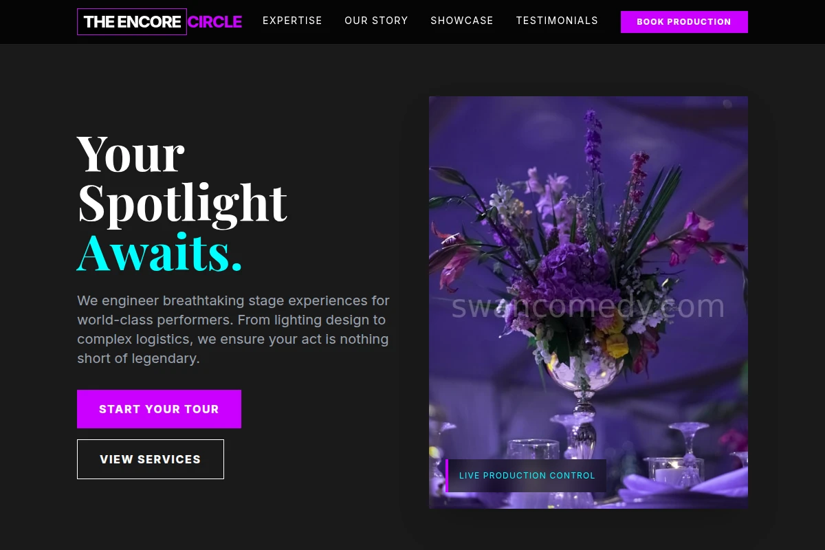 Stage Event Planning
