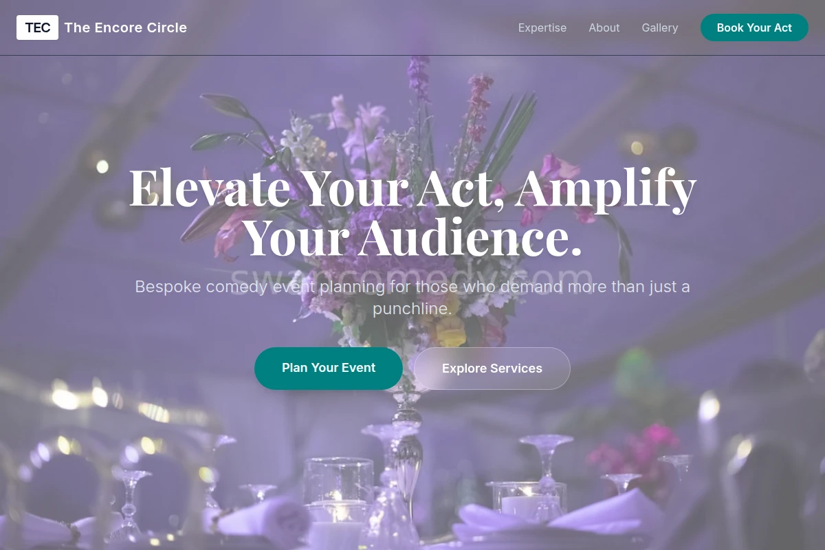 ComedyClub Event Planning