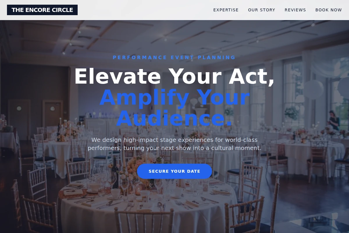 Performance Event Planning