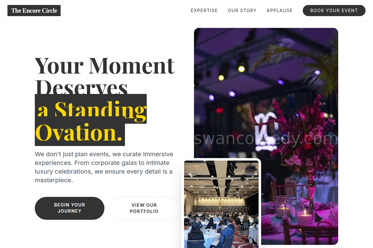 Showtime Event Planning