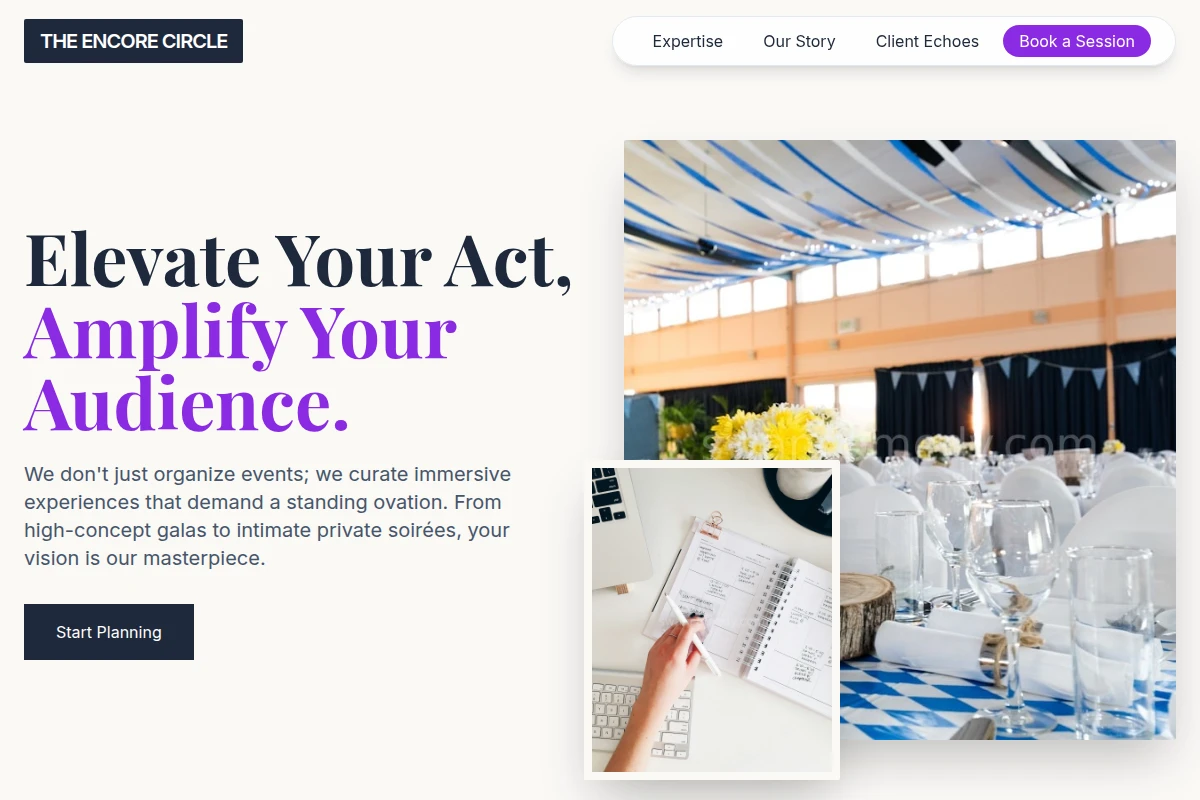 Sketch Event Planning