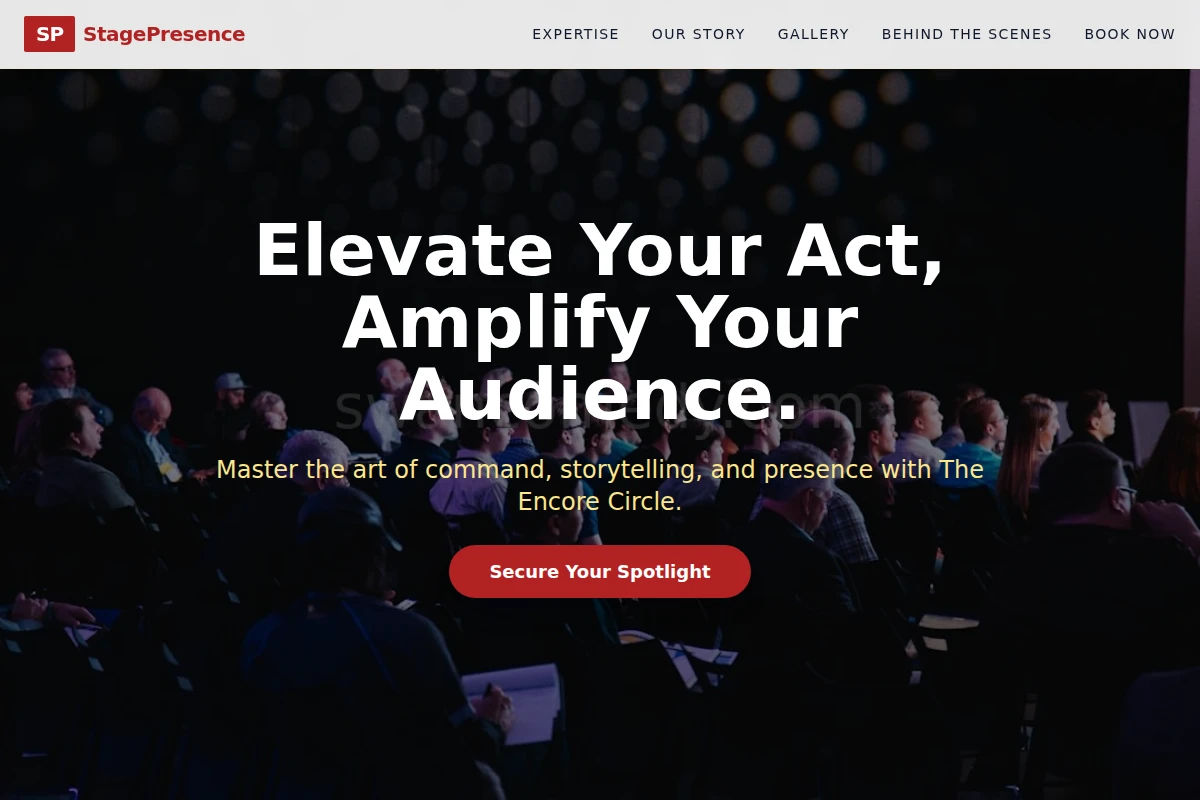 StagePresence Public Speaking